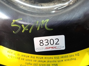 KOLO DOJEZDOVÉ 165/90/19 5X112 MERCEDES ML W164 A1644000132