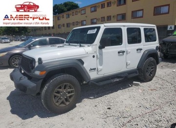 Jeep Wrangler IV 2024 Jeep Wrangler Sport 2024 2.0l 2.0 Benzyna 270KM