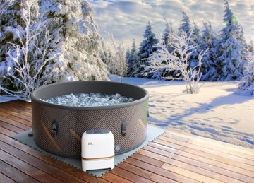 SPA z HYDROMASAŻEM MONO MAX 8 OSÓB MSpa DMUCHANE Basen OZON WIFI