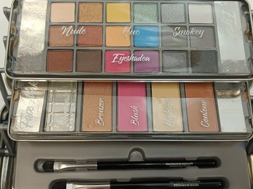 НАБОР МАКИЯЖА ТЕНИ КИСТИ ДЛЯ ПУДРЫ