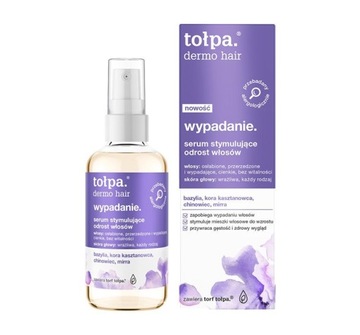 Serum stymulujące odrost włosów przeciw wypadaniu łysieniu TOŁPA 100 ml