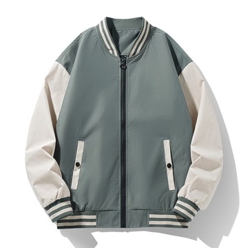 2023 New Fashion Baseball Jacket Men Breathable Ou
