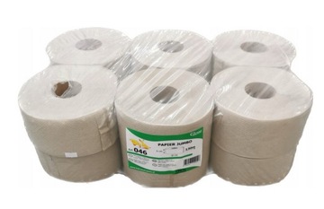 Papier toaletowy JUMBO szary FI19 EXTRA JAKOŚĆ