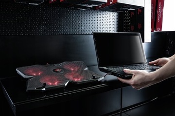 Охлаждающая подставка для ноутбука Trust GXT 278 RED