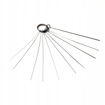 ZESTAW 10SZT IGIEŁ CZYŚCIKÓW DO DYSZ 0.4-1.2MM / 4514