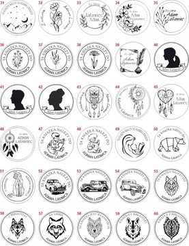 Штамп EX LIBRIS, качество PRO, штамп фи-40мм