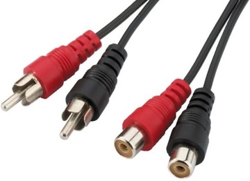 PRZEDŁUŻACZ 2X RCA STEREO MONACOR AC-301 3M