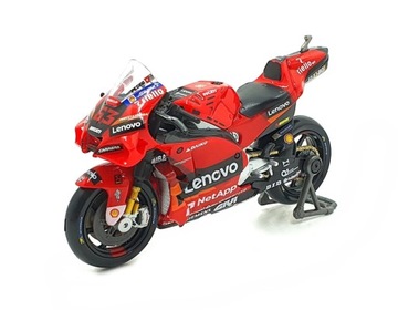 MAISTO Motocykl DUCATI DESMOSEDICI GP LENOVO 2022 #63 Bagnaia 1/18 36391