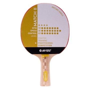Профессиональная прочная ракетка для настольного тенниса Hi-Tec.