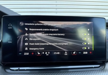 Skoda Octavia IV Kombi 2.0 TDI SCR 200KM 2021 Skoda Octavia RS 2.0TDI DSG 200KM 4x4 Matrix Kamera WEBASTO HeadUP ACC Vir, zdjęcie 32