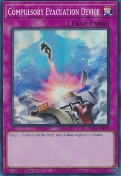 Yu-Gi-Oh! TCG: Compulsory Evacuation Device (V.1) (RA01)