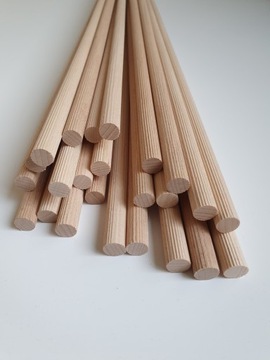 ШПИЛЬКИ ДЛЯ КРЕПЛЕНИЯ МЕБЕЛИ ДЕРЕВЯННЫЕ СТЕРЖНИ 12 ММ 10 ШТ.