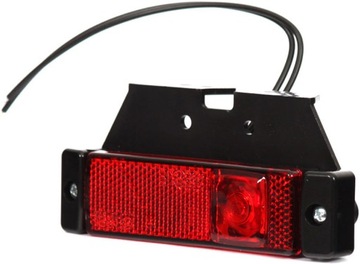 LAMPA ZESPOLONA CZERWONA LAMPKA OBRYSÓWKA TYŁ WAŚ