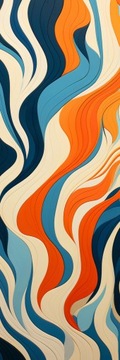 Plakat 30,5x91,5cm Oceaniczne Fale