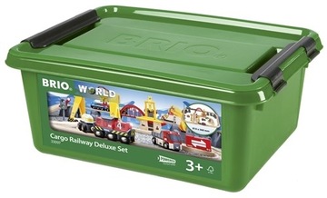 BRIO WORLD KOLEJKA DREWNIANA CARGO DELUXE