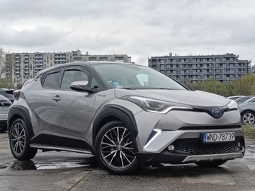 Toyota C-HR I 2017 TOYOTA C-HR Hybyda, LPG, Automat, HUD, Kamera DVR, Pakiet stylizacyjny