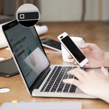 ЧЕРНАЯ КРЫШКА КАМЕРЫ ДЛЯ НОУТБУКА