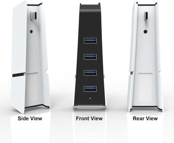 USB-концентратор для PS5 SLIM РАСШИРИТЕЛЬ USB-ПОРТОВ 4-в-1, СОВМЕСТИМЫЙ С PS5 SLIM