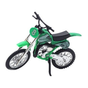 Zabawki motocyklowe Symulowany stop Motocross w kolorze zielonym