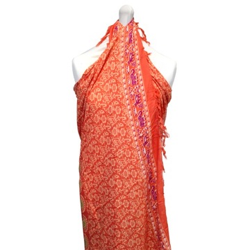 Sarong Mandala - czerwono-pomarańczowy