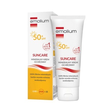 Krem Ochronny z Filtrem EMOLIUM SPF50 Mineralny