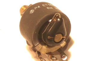 Potencjometr DRUTOWY REGULOWANY 240 Ohm z WOJSKA