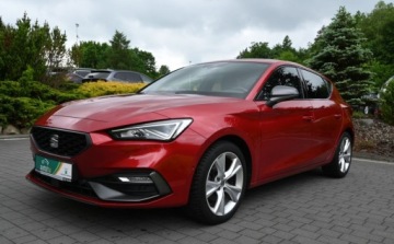 Seat Leon IV Hatchback 1.5 eTSI (MHEV) 150KM 2021 Seat Leon 1,5 TSI 150 KM FR Full Led AMBIENTE Nawigacja Virtual tacho 1.5, zdjęcie 1