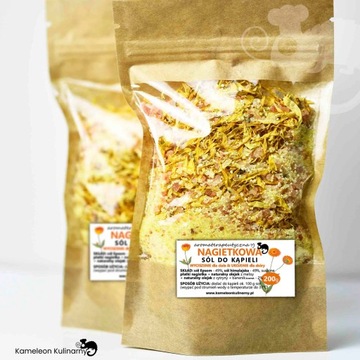 ZESTAW PREZENTOWY sól SOLE DO KĄPIELI 3x200g Różana + Lawendowa +Nagietkowa