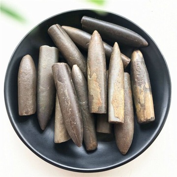 100g naturalny belemnit skamieliny okaz oryginalny