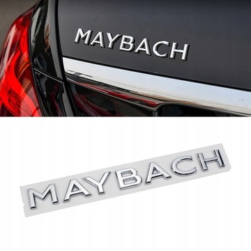 Emblemat MAYBACH Logo Naklejka Mercedes klasy S