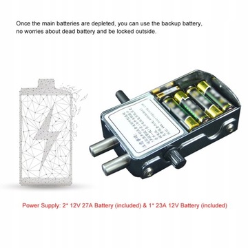 Комплект дверного замка с дистанционным управлением для дома