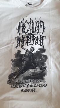 ACTUM INFERNI - UZURPATOR NIEBIAŃSKIEGO TRONU, T-SHIRT, BIAŁY, ROZMIAR M