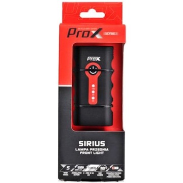 Велосипедный фонарь ProX Sirius USB CREE 900 Лм