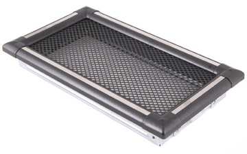 Kratka kominkowa EXCLUSIVE 16x32cm grafit-inox