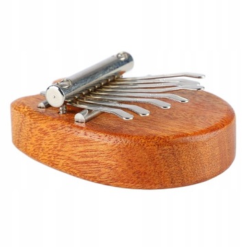 Твердое пианино Mini Kalimba с 8 клавишами и большим пальцем