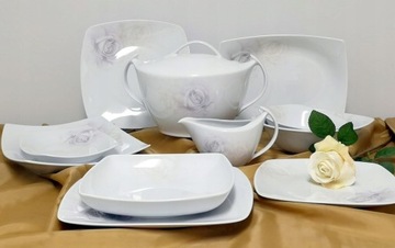 G839 СЕРВИС 6/30 УЖИН И КОФЕЙНЫЙ АКЦЕНТ ФАРФОР