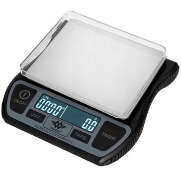 WAGA JUBILERSKA GRAMOWA KIESZONKOWA MAŁA ELEKTRONICZNA 3kg 0,1g PRECYZYJNA