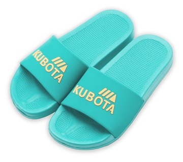 Basenowe klapki turkusowo-pomarańczowe basic Kubota r. 37