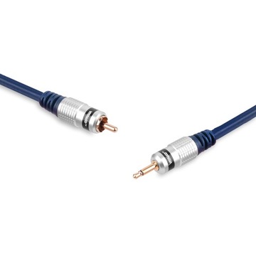 KABEL JACK 3,5 MONO WTYK - RCA CINCH WTYK VITALCO 3.0m