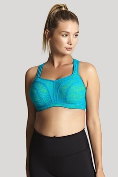 Panache Sport SPORTS BRA teal lime 80HH 36HH