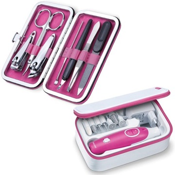 ZESTAW DO MANICURE PEDICURE FREZARKA