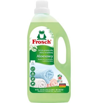 FROSCH Żel do prania dla skóry wrażliwej Aloesowy 1,5L