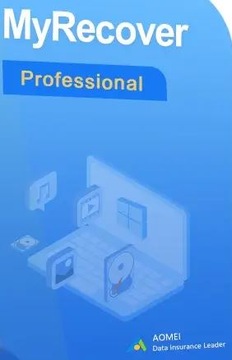 AOMEI My Recover - Odzyskiwanie Danych z dysków HDD SDD - lic. dożywotnia