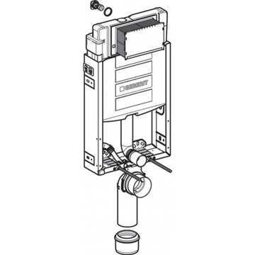 GEBERIT Каркас унитаза скрытого монтажа Kombifix ECO UP320 Sigma 12см В108см 110.302.00.5