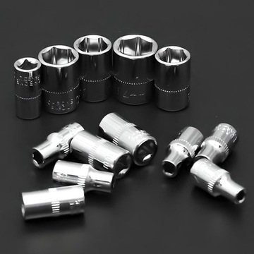 Zestaw Narzędzi 1/4„ I 1/2” Składający Się Ze 108 Elementów HDeye