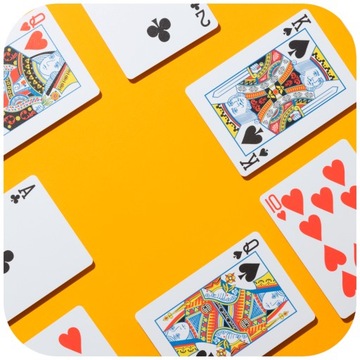 ТРАДИЦИОННЫЕ ИГРОВЫЕ КАРТЫ ДЛЯ ПОКЕРА BRIDGE FAMILY CARD ИГРОВАЯ КОЛОДА 54 ШТ.