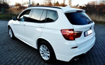 BMW X3 F25 SUV 2.0 20d 184KM 2014 BMW X3 M-pakiet, XDrive, Panorama, Automat, Kamera cofania 2.0 Diesel 184KM, zdjęcie 14