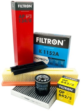 FILTRON ZESTAW FILTRÓW RENAULT CLIO III 1.2 16V