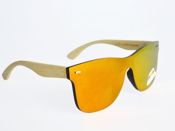 ДЕРЕВЯННЫЕ ПОЛЯРИЗОВАННЫЕ ЗЕРКАЛЬНЫЕ ОЧКИ В КОРПУСЕ