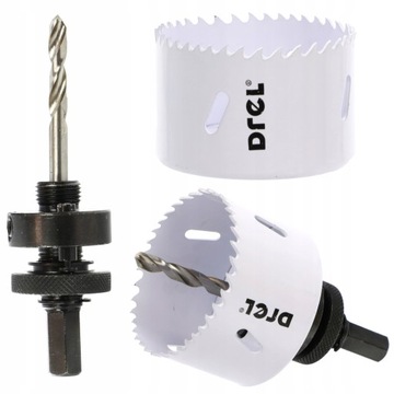 OTWORNICA BIMETAL DO DREWNA METALU 64 mm ADAPTER